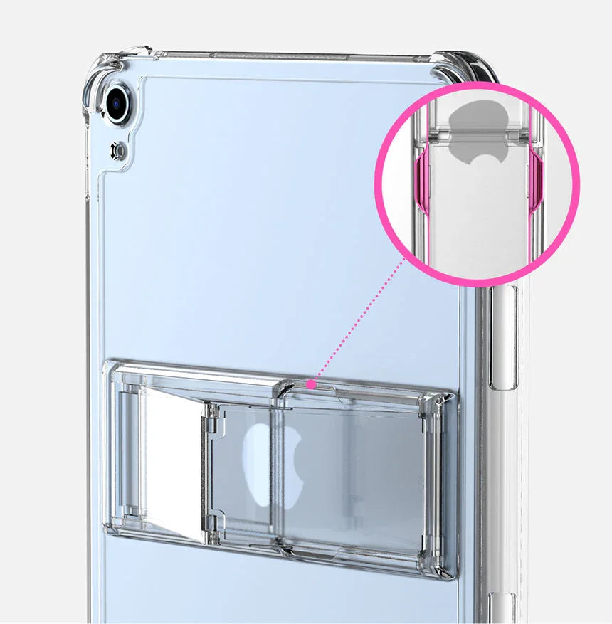 Araree Flexield Case For iPad 10.9 - 10th Gen. With Stand And Pen Holder - Clear - Tashqila Araree Flexield Case For iPad 10.9 - 10th Gen. With Stand And Pen Holder - Clear - Tashqila